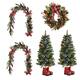 Option 5PK-Trees&Garlands&Wreath