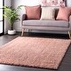 preview thumbnail 4 of 78, nuLOOM Kara Solid Shag Area Rug 2' x 3' - Pink