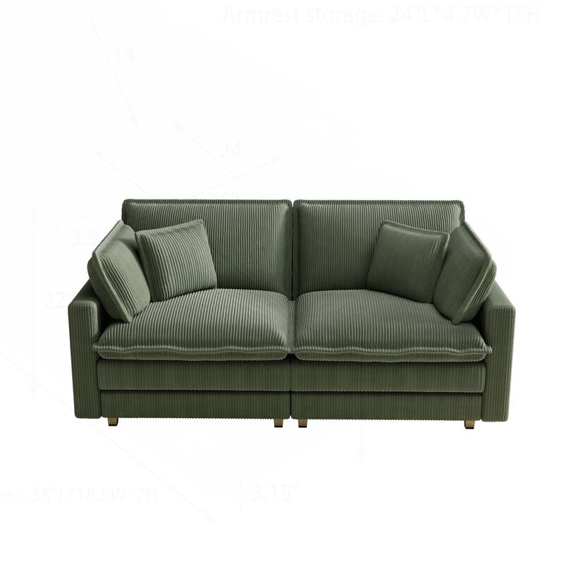 Comfortable Modern Sectional Sofa for Various Rooms, Enhancing Relaxation