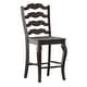 preview thumbnail 4 of 16, Eleanor French Ladder Back Wood Counter Chair (Set of 2) by iNSPIRE Q Classic