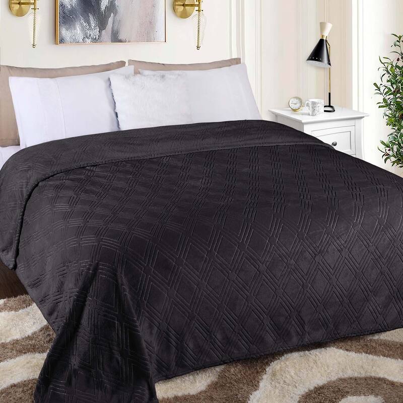 Superior Alaska Diamond Soft Fluffy Fleece Blanket