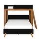 preview thumbnail 35 of 36, Max and Lily L-Shaped Twin over Queen Bunk Bed with Ladder on End
