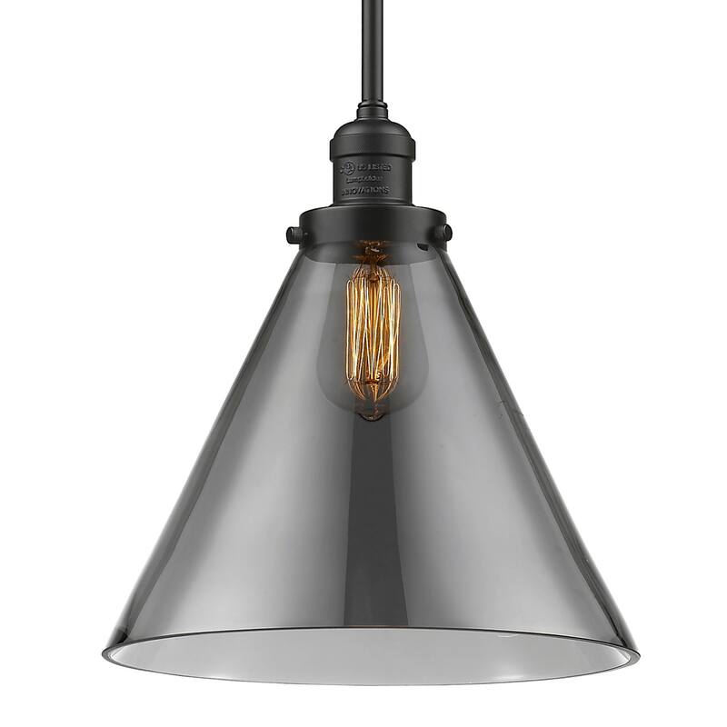 Innovations Lighting Large Cone Single Light 8" Wide Mini Pendant with