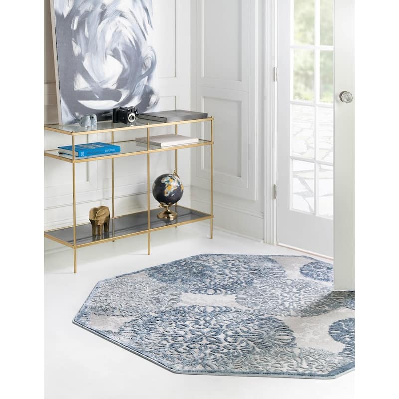 Country & Floral Cadence Collection Area Rug