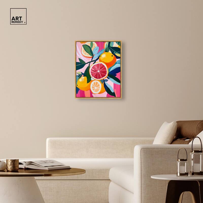 Juicy Paradox I Canvas by Art Remedy