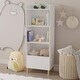 preview thumbnail 19 of 17, Kids 3/4-Tier Bookcase, Children's Book Display, Bookshelf Toy Storage Cabinet Organizer for Children's Room, Playroom, Nursery