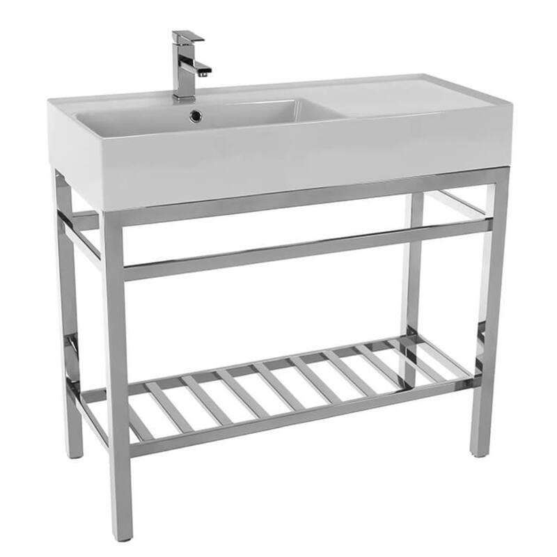Nameeks Scarabeo 5119-CON2-No Hole Teorema 2 39-13/16" Rectangular