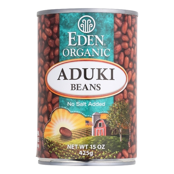 Eden Foods Organic Aduki Beans - Case of 12 - 15 oz.