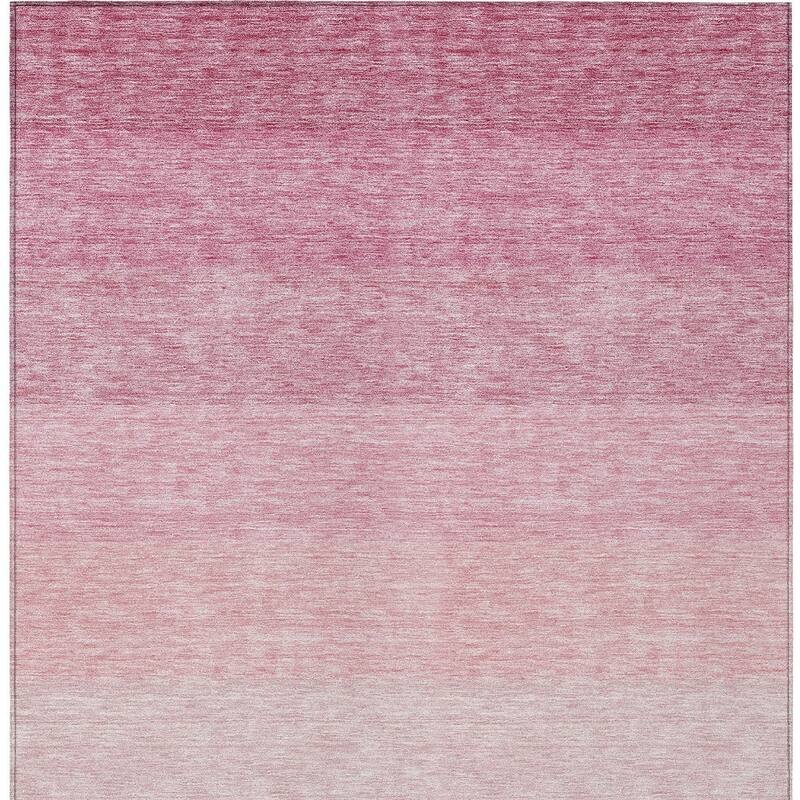 HomeRoots Ombre Transitional Rectangle Outdoor Rug