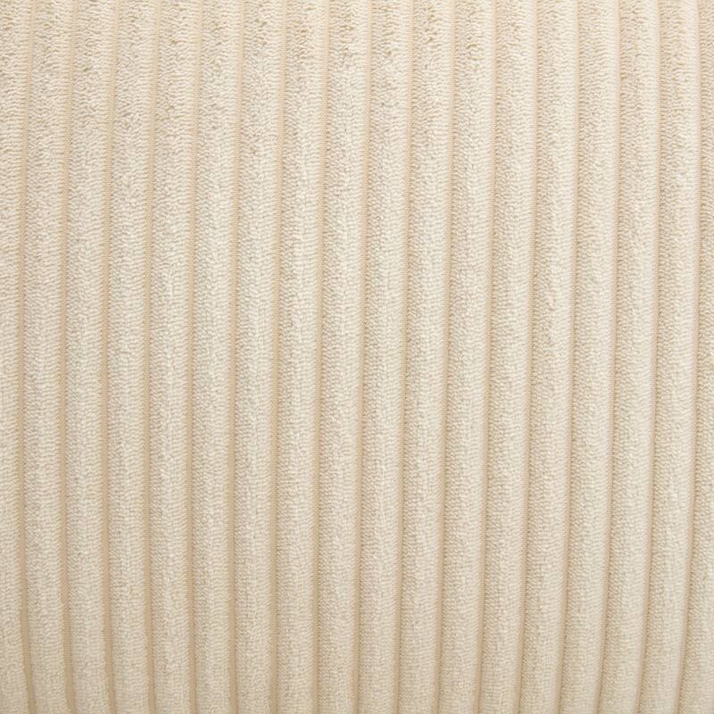 Corduroy 3 Seater Modular Sofa with Removable Back Cushions and 5 Pillows