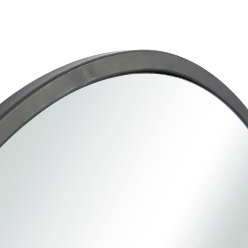 Metal Bubble Cluster Wall Mirror - Black - CosmoLiving by Cosmopolitan - 1"W x 58"L x 31"H