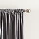 preview thumbnail 2 of 23, DKNY Modern Knotted Velvet Curtain Panel Pair