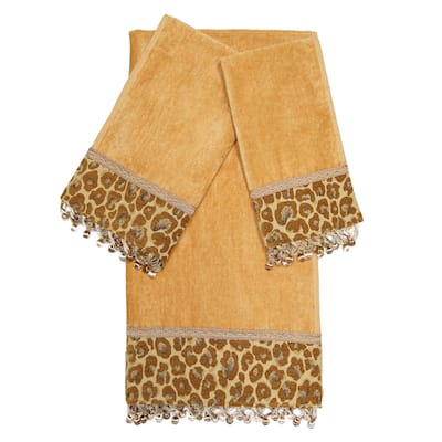 Sherry Kline Amabala Nugget 3-piece Embellished Towel Set