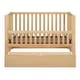 preview thumbnail 9 of 19, Convertible Crib/Full Size Bed with Drawers
