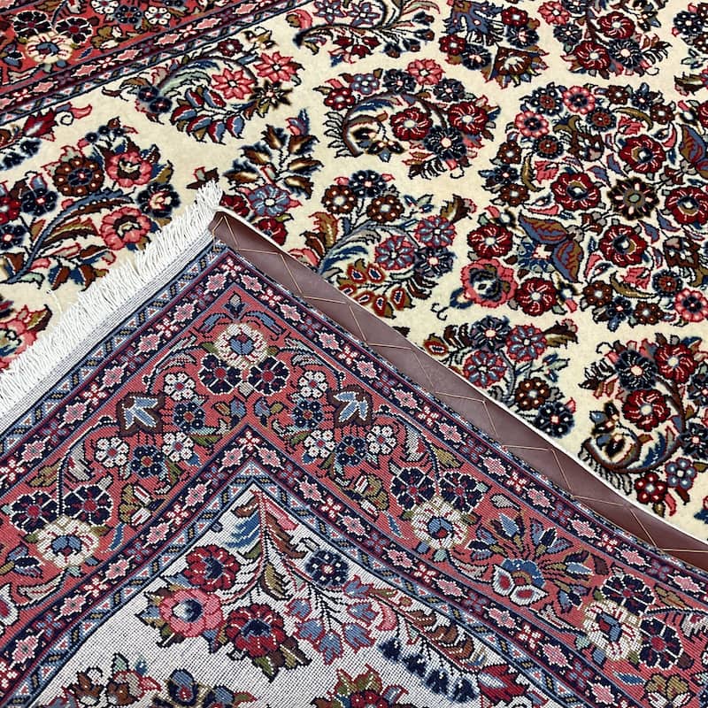 HERAT ORIENTAL Handmade Sarouk Wool Rug - 4'5" x 7'3"