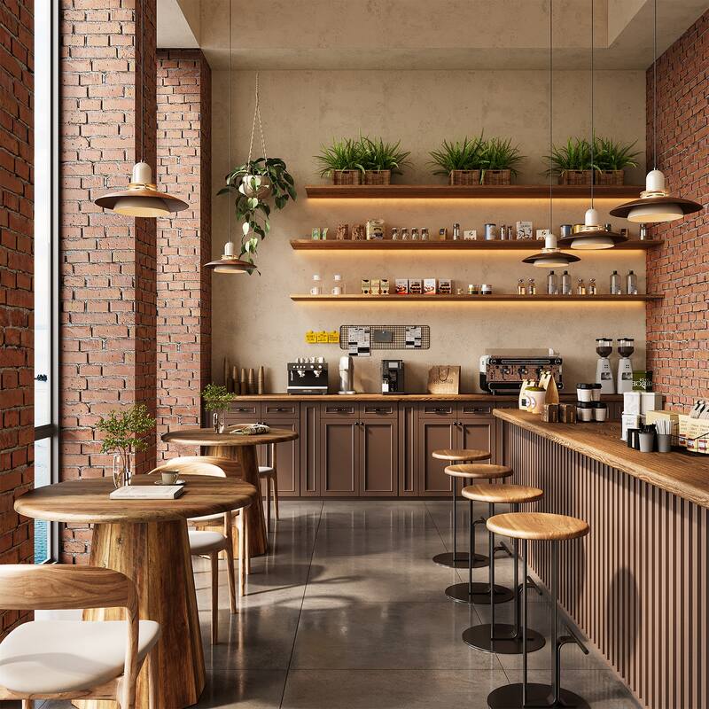 31" Round Pedestal Dining Table