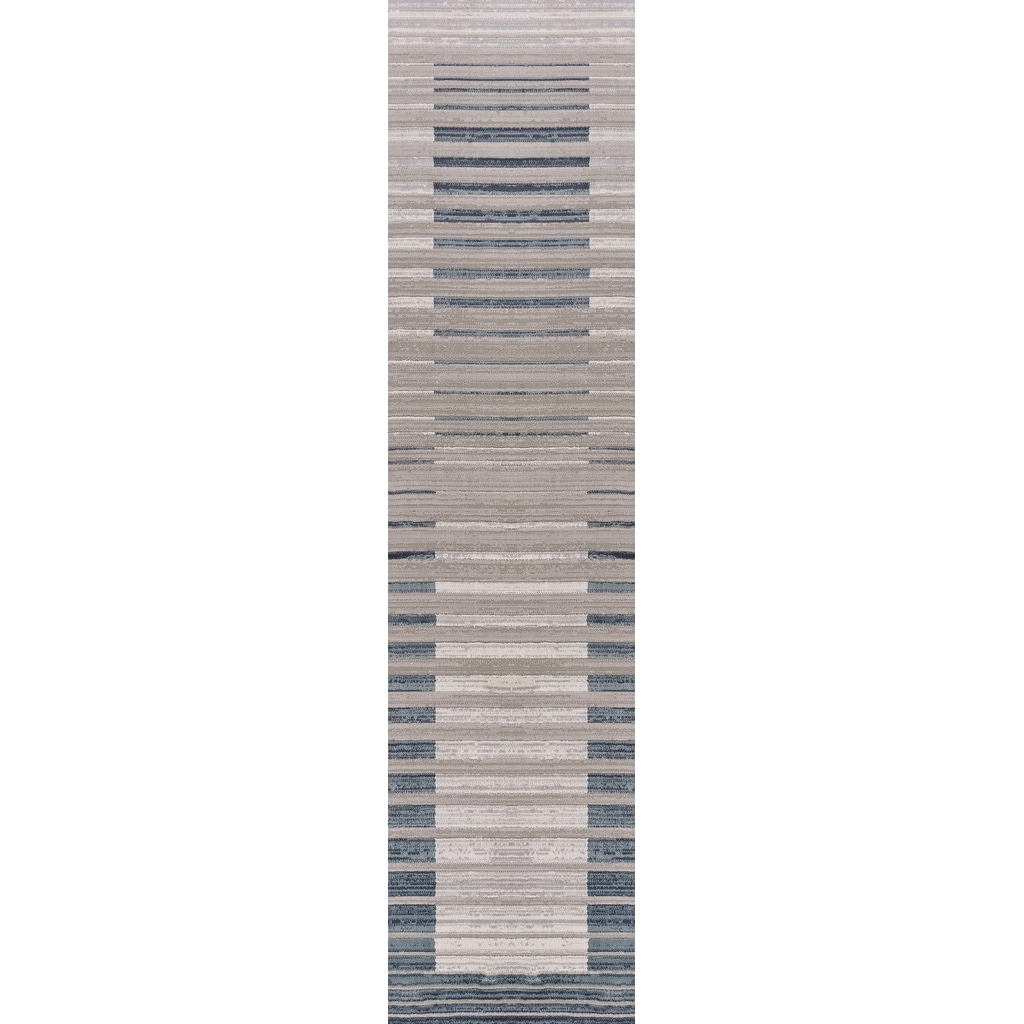 Suti Abstract Area Rug By HomeRoots - 8' Runner