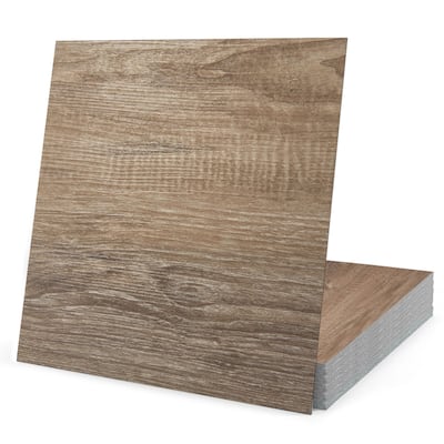 Art3d 12'' X 12'' Wood-Look Peel and Stick Vinyl Floor Tiles,30 pcs,30 sqft