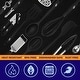 preview thumbnail 7 of 5, Cooking Utensil set, 24 piece Silicone Kitchen Tools