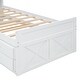 preview thumbnail 13 of 32, Versatility Bed with Storage Headboard, Outlets, Extendable Bed with Twin Trundle with 3 Storage Drawers, Twin Size