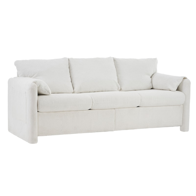 GDFStudio - Chloe Comfy Chenille Sofa Couch - Modern Upholstered Sofa Set