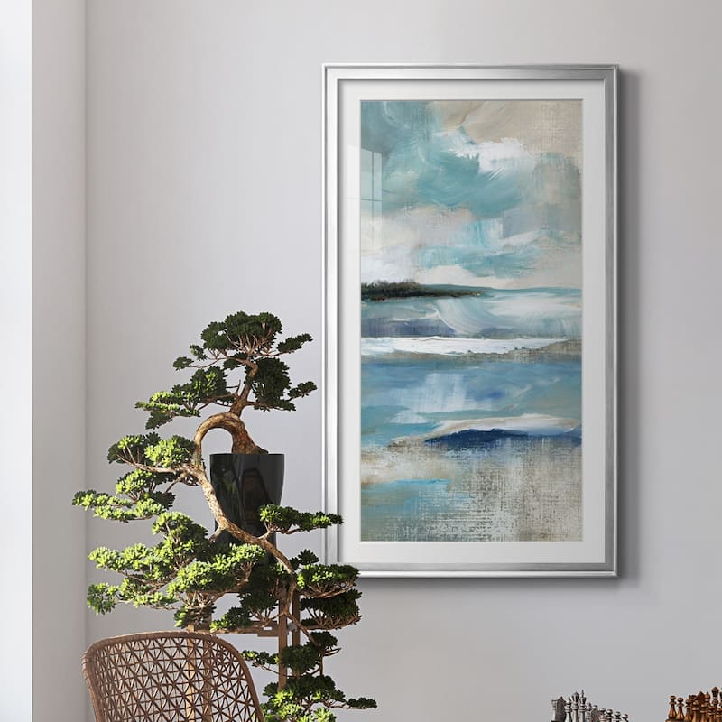 Distant Drama I Premium Framed Print - Ready to Hang
