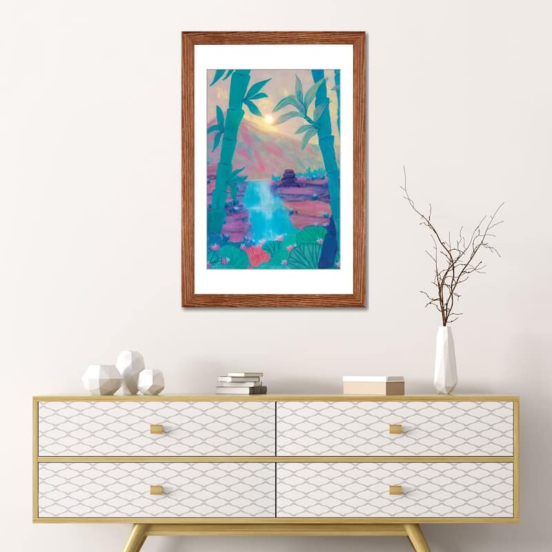 iCanvas "Zen Garden" by Viviana Gonzalez