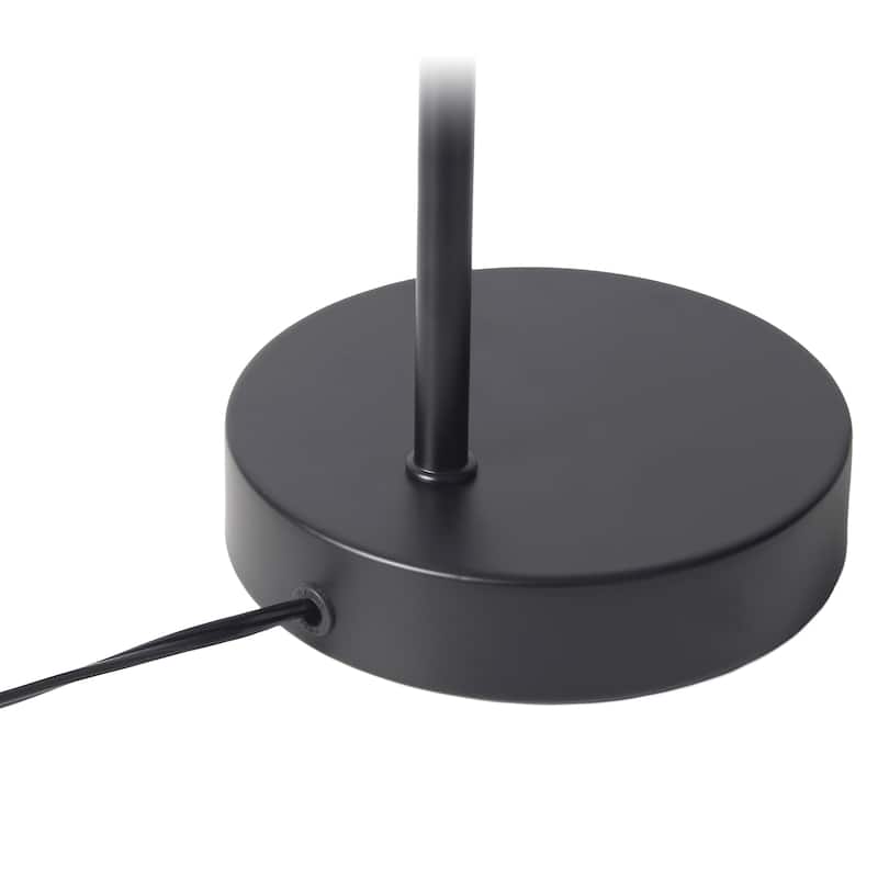 Metal Desk Lamp with Adjustable Cone Shade for Modern Workspace - 7.80 x 5.60 x 16 in. (L x W x H)