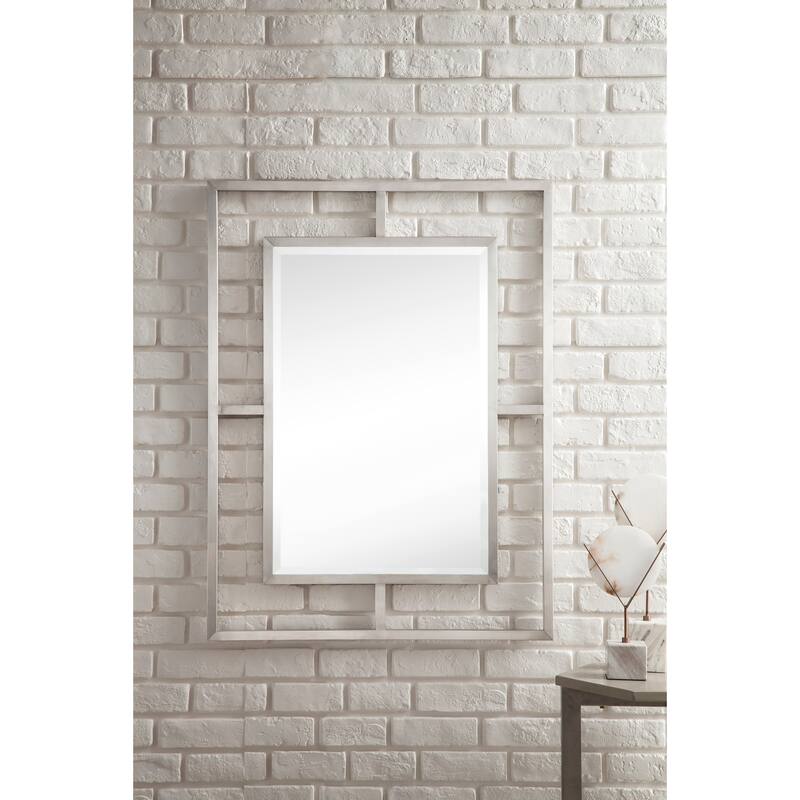 Boston 30" Rectangular Mirror by James Martin Vanities - 30 in W x 0.875 in. D x 40 in. H