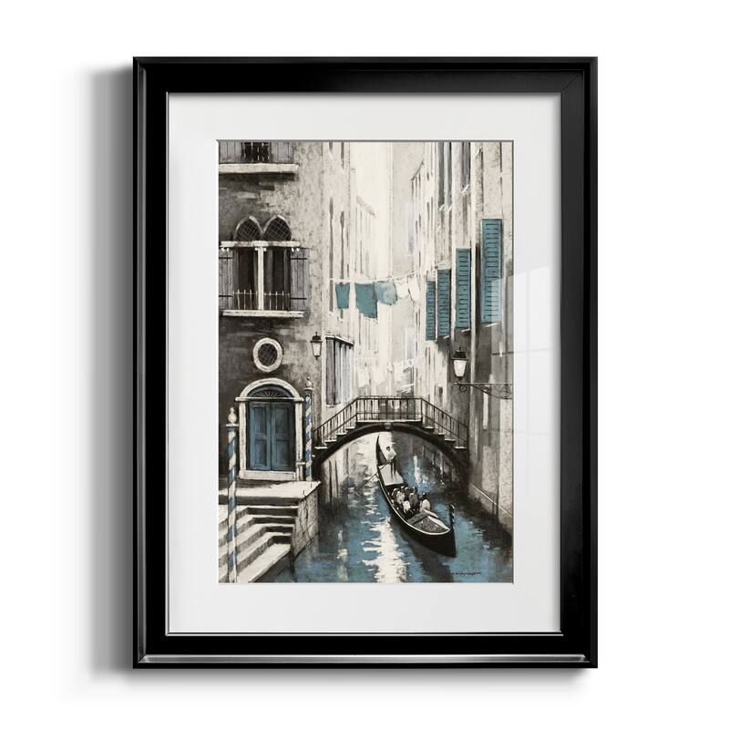 Venice I Premium Framed Print - Ready to Hang - Black - 18X24