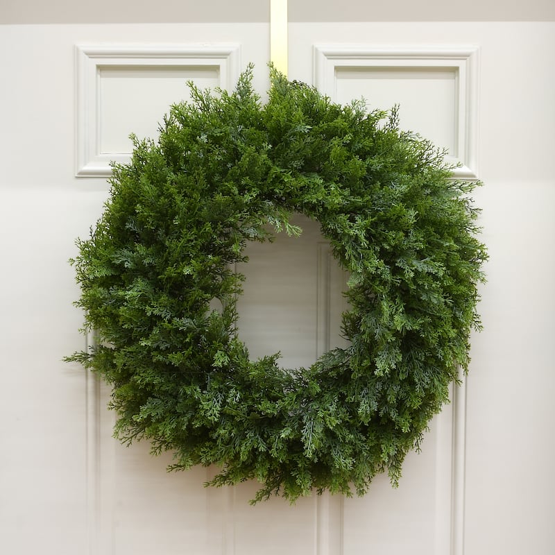 24" Arborvitae Wreath