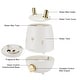 preview thumbnail 4 of 13, 3L Top Fill Mist Humidifiers for Bedroom Middle Room