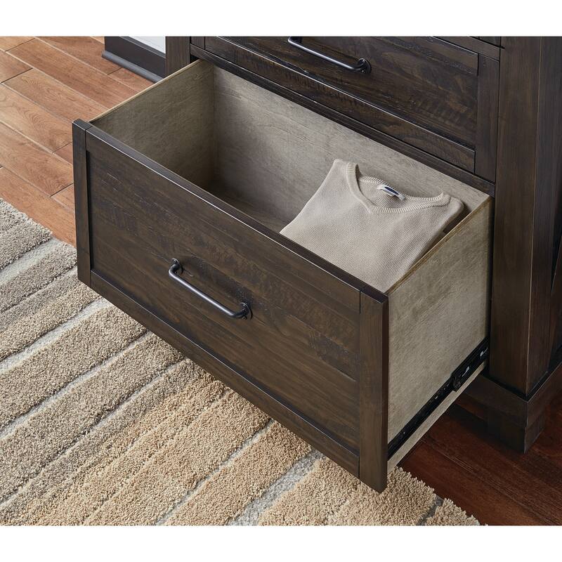 Simply Solid Sharla Solid Wood 5-drawer Chest