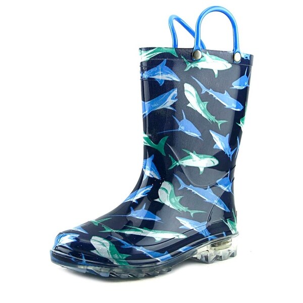 western chief shark rain boots