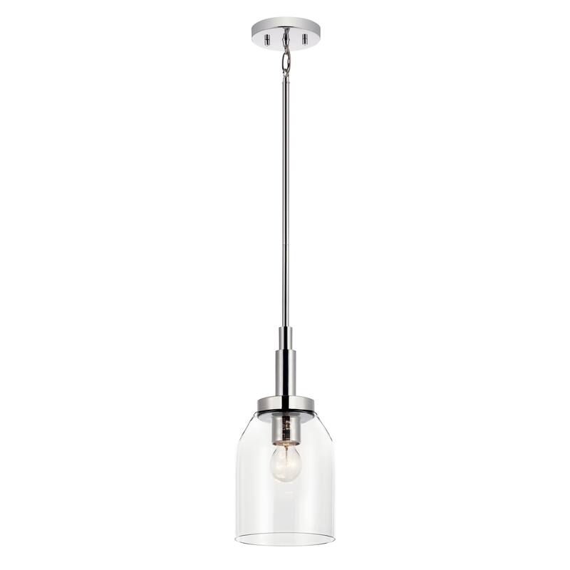 Kichler Lighting Madden 1-Light Mini Pendant Light - Chrome - 15 in