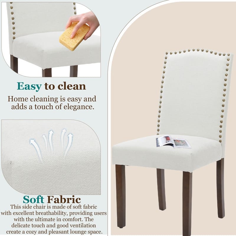 Dining Chairs With Upholstered Fabric