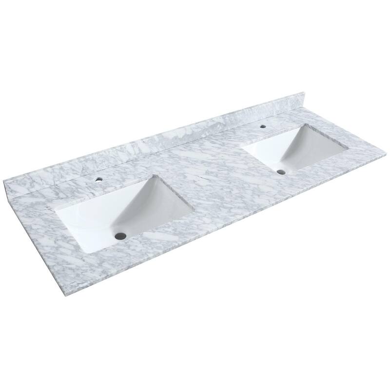 Wyndham Collection Maroni 60" Free Standing Double Basin Vanity Set