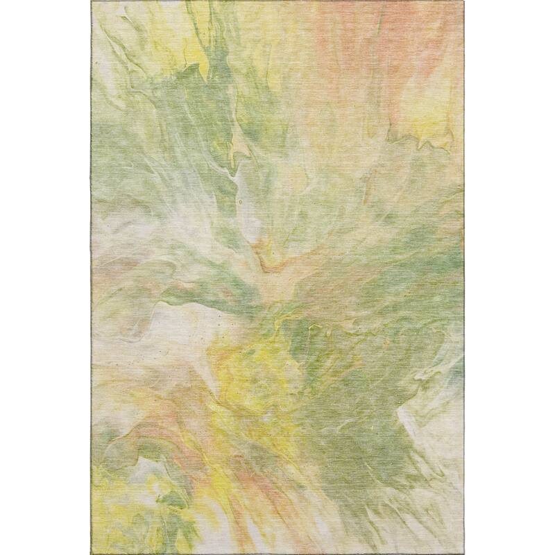 Premium Washable Super Soft Contemporary Splash Mayfield Rug