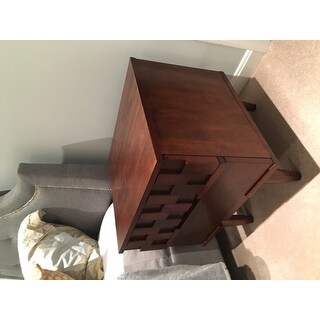 Carson Carrington Tessuto 2-drawer Night Stand