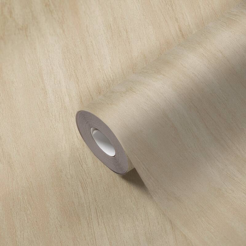 Galerie Wallcoverings Woods and Wicker Collection Wood Effect Matte Finish Vinyl on Non-woven Wallpaper Roll