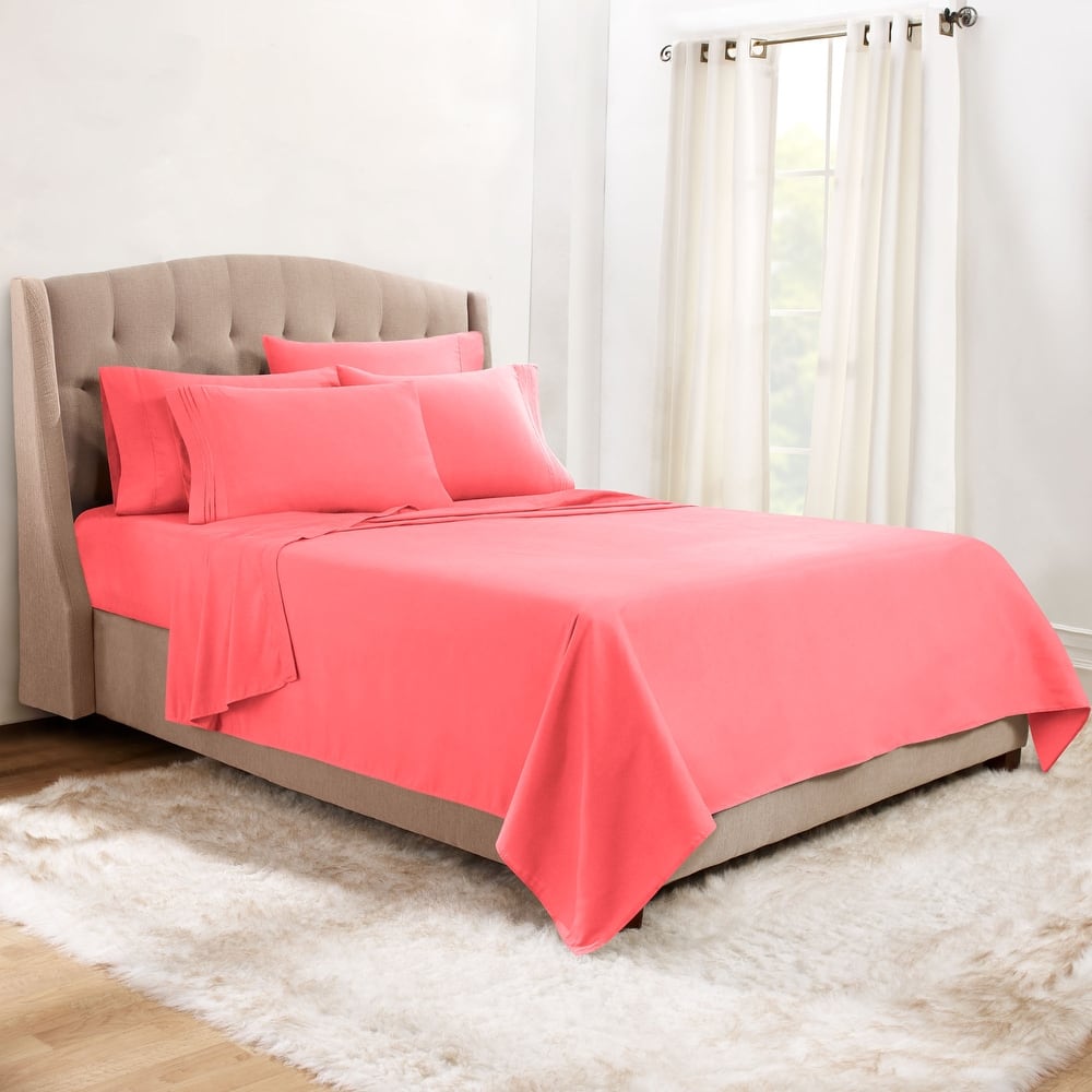 Empyrean Hotel Luxury 6 Piece Sheet Set - Super Soft Bedding Sheets & Pillowcases