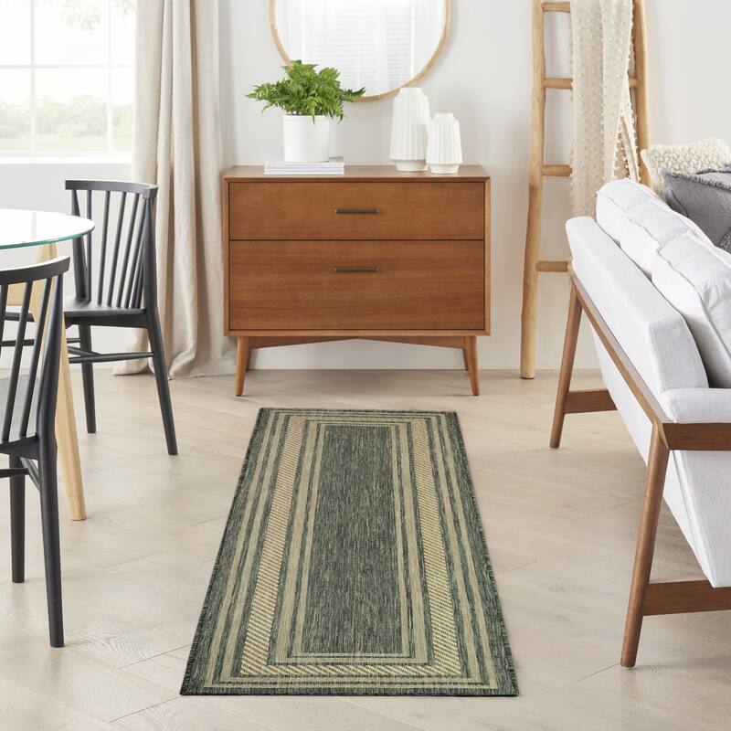 Nourison Horizon Indoor/Outdoor Geometric Area Rug