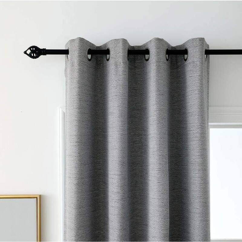 Slinding Glass Door Curtains, Blackout Extra Wide Patio Curtain Drapes Polyester Belmar Grommet Panel