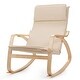 preview thumbnail 19 of 20, Costway Set of 2 Bentwood Rocking Chair Relax Rocker Lounge Chair
