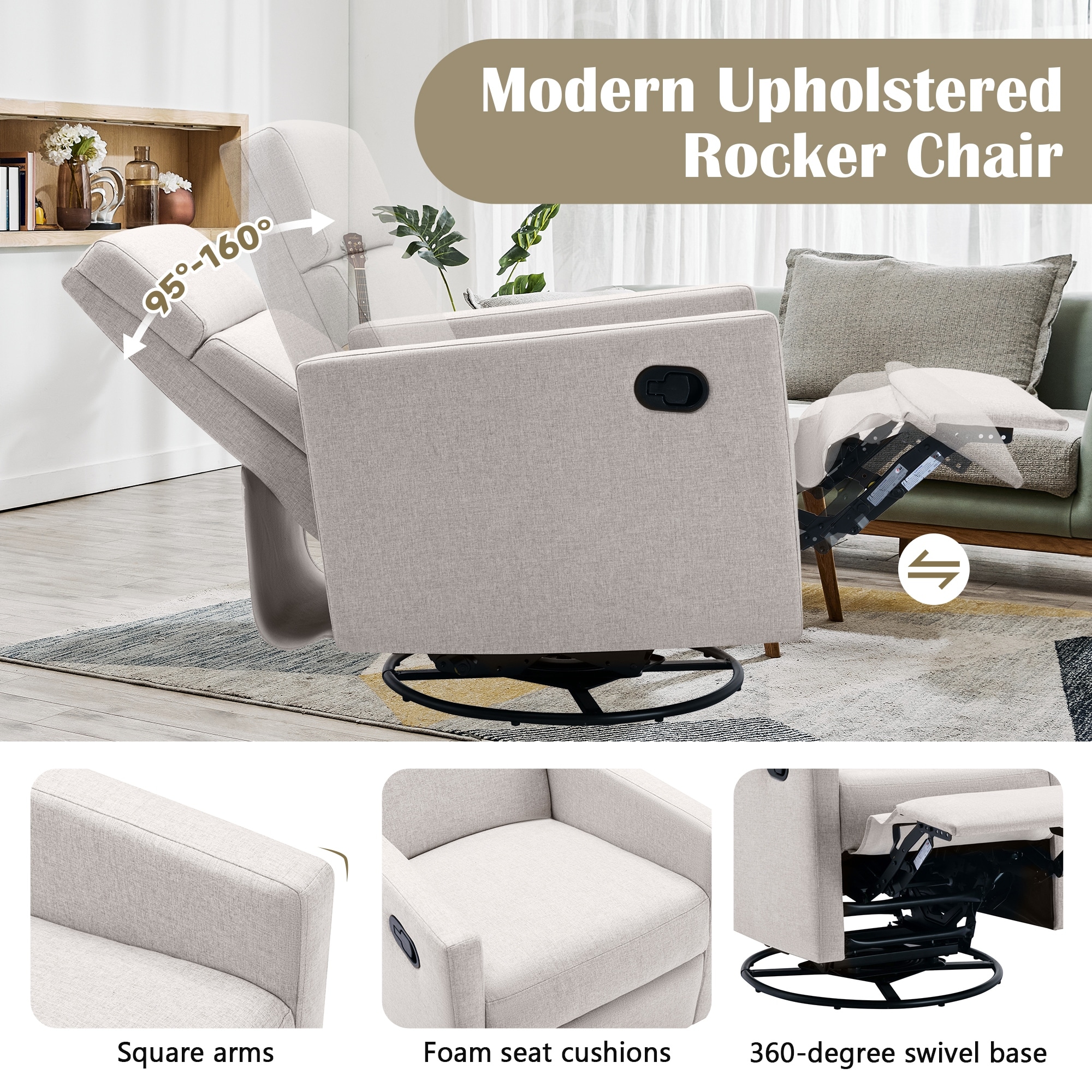 Nursery shop chair recliner