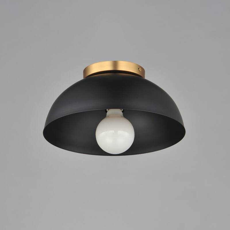 Maxim 10020 Thelonious 12" Wide Flush Mount Ceiling Fixture