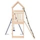 preview thumbnail 7 of 17, vidaXL Swing Set Outdoor Backyard Wooden Playground Equipment for Kids Age 3-8