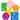 TickiT Jumbo Regular and Irregular Shapes