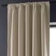 preview thumbnail 44 of 89, Exclusive Fabrics Faux Linen 100% Blackout Curtains Heat and Light Blocking - (1 Panel)