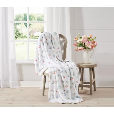 The Farmhouse by Rachel Ashwell Printed and Solid Throw